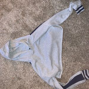 Small cropped gray Pacsun hoodie good condition